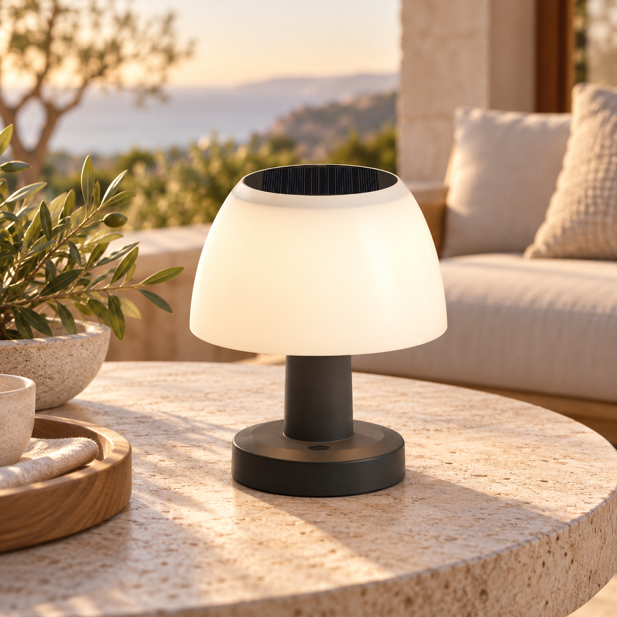 Milo Solar Table Lamp