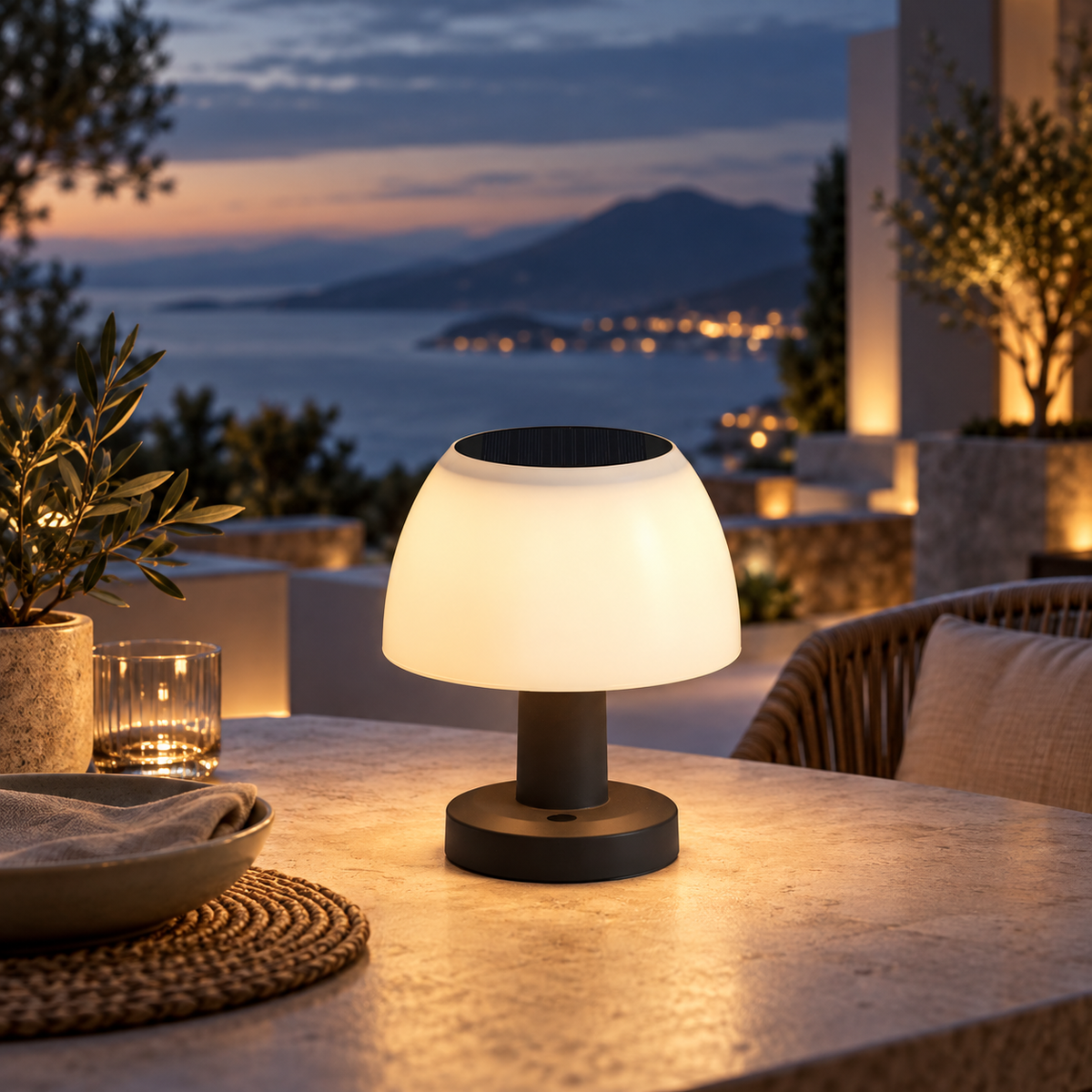 Milo Solar Table Lamp